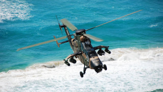 Helicopter ocean person wing arabesque - 100mm free wallpaper