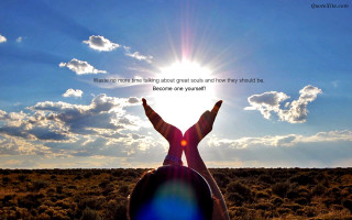 Person sitting field hands up - allen tupper true free wallpaper