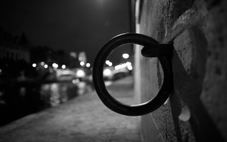 Ring wall river night lights - brassaï free wallpaper