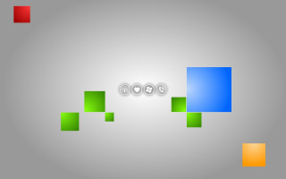 Colorful squares gradient background button - eden box free wallpaper for desktop