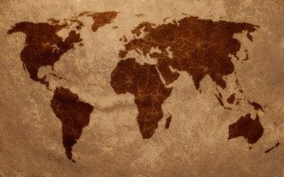 World map brown border desert - a brown border free wallpaper