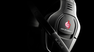 Headphones microphone 3d render storm - headphone free wallpaper for desktop