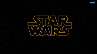 Star wars logo black background 6 - the top of the image free wallpaper