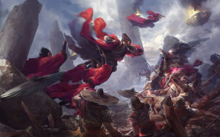 Battle royal giant bird armor - a battle free wallpaper