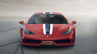 Red sports car track white - a track free wallpaper