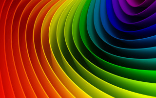 Multicolored spiral rainbow triadic colorfield - a rainbow of colors free wallpaper