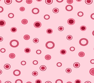 Pink background circles dots pattern - vector curve free wallpaper for tablet