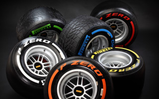 Tires colorful black background vehicle - different color free wallpaper
