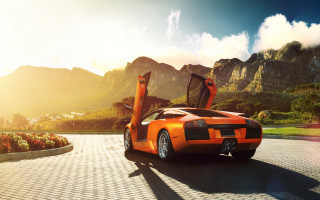 Car open doors windows mountain - open door free wallpaper