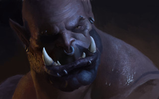 Demonic man aurora earth galaxy - demonish free wallpaper