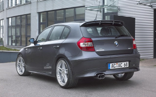 Grey car building clock open 2 - a grey car free wallpaper