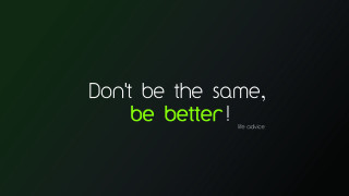 Green black wall quote dont 5 - same free wallpaper