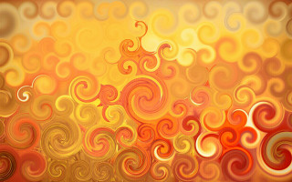 Yellow red swirl wall abstract 2 - swirl pattern free wallpaper