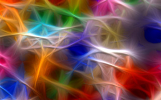 Multicolored abstract shapes energy flame - abstract background free wallpaper