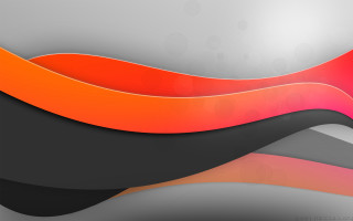 Red orange abstract curved white - abstract background free wallpaper