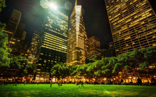 City night tower bridge ferriswheel - david park free wallpaper