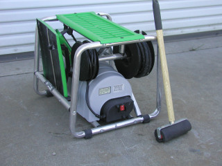 Green black machine baseball bat 2 - machine free wallpaper