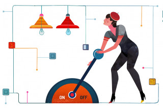 Woman spinning machine ball wheel - machine free wallpaper