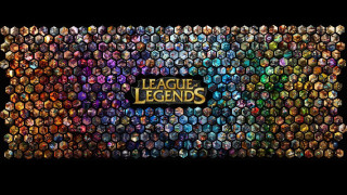 Large group mosaic league legends - mosaic free wallpaper