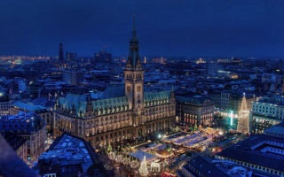 Cityscape clock tower florence engelbach - a clock tower free wallpaper for desktop