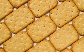 Crackers closeup white background hyperrealism - similar free wallpaper for desktop