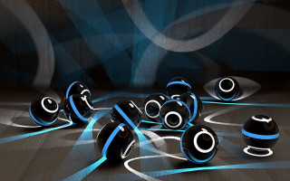 Black blue balls court generative - a court free wallpaper for desktop