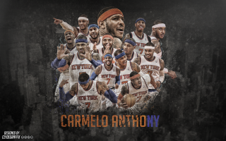 Basketball players team photo collage - free sports wallpaper for desktop