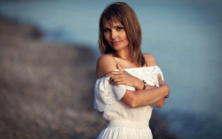 Anna hotchkis white dress water - anna hotchkis free wallpaper for desktop