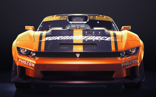 Car racing stripe cobra ultrafine - hood hood free wallpaper