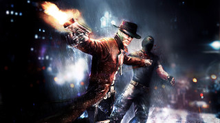 Man burning gun city night - burning free wallpaper
