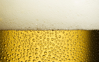 Beer water drops 3d render - adolf bierbrauer free wallpaper