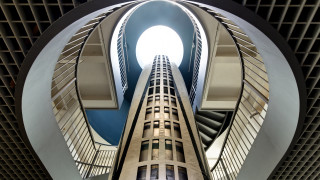 Skyline clock tower modernism bridge - modernism free wallpaper