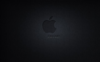 Black apple logo advance eddie - a black apple logo free wallpaper