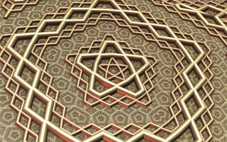 Spiral pattern red center abstract - sacred free wallpaper