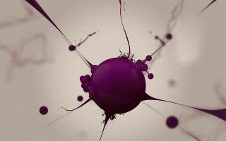 Purple dots blood space heart - a purple object free wallpaper