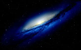 Large blue white object sky - blue free wallpaper