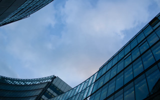 Building sky clouds matte flare - new objectivity free wallpaper