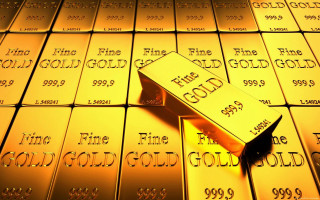 Gold bars fine gold pile - fine free wallpaper