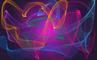 Colorful abstract background hologram volumetric - swirl free wallpaper
