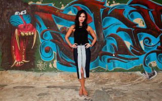 Woman dragon wall fauvism fashion - a cubist painting free wallpaper