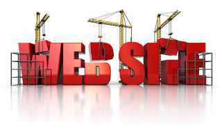 Red sign web site cranes - a red sign free wallpaper