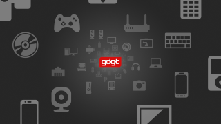 Red logo electronics devices black - electronic free wallpaper