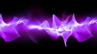 Purple wave hologram energy lightning - evariste vital luminai free wallpaper