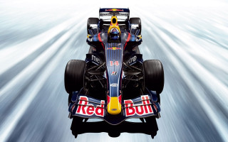 Red bull racing car motion - a red bull free wallpaper