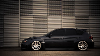 Black car wall shutters white - shutter free wallpaper