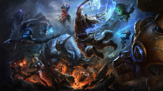 Cave horse riders fireball demon 2 - a giant demon free wallpaper