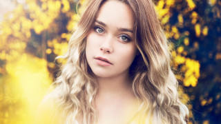 Woman longhair blueeyes autumnoutdoors bokeh - emily mason free wallpaper