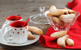 Glass bowl cookies tea plate - art informel free wallpaper