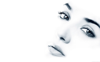 Woman face white background black - a womans face free wallpaper