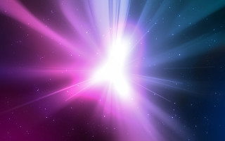 Bright starburst blue pink purple - a white center free wallpaper